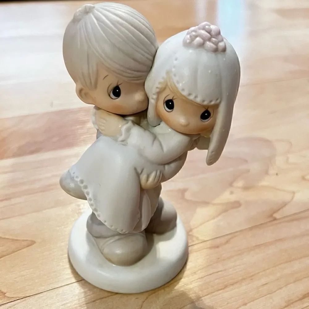 Vintage Precious Moments 1982 Wedding Figurine - “Bless You Two”